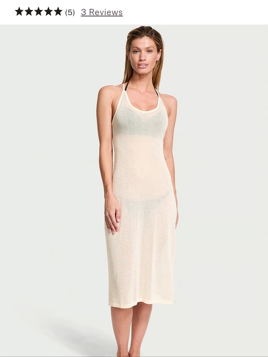 Victoria's Secret Dresses & Skirts - VICTORIA SECRET SWIM Diamante Knit Cover-Up